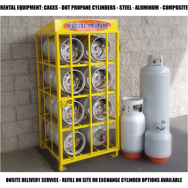 Propane Cylinders and Cages for Warehouses in Propane El Monte, CA